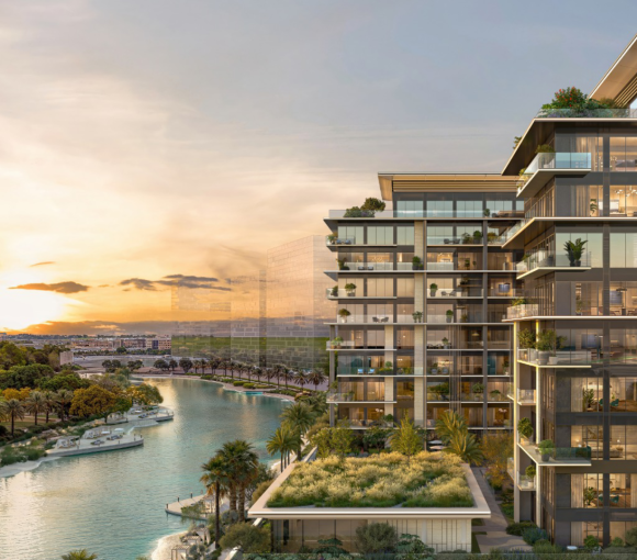 Contemporary waterfront lifestyle in Meydan Horizon with scenic views.